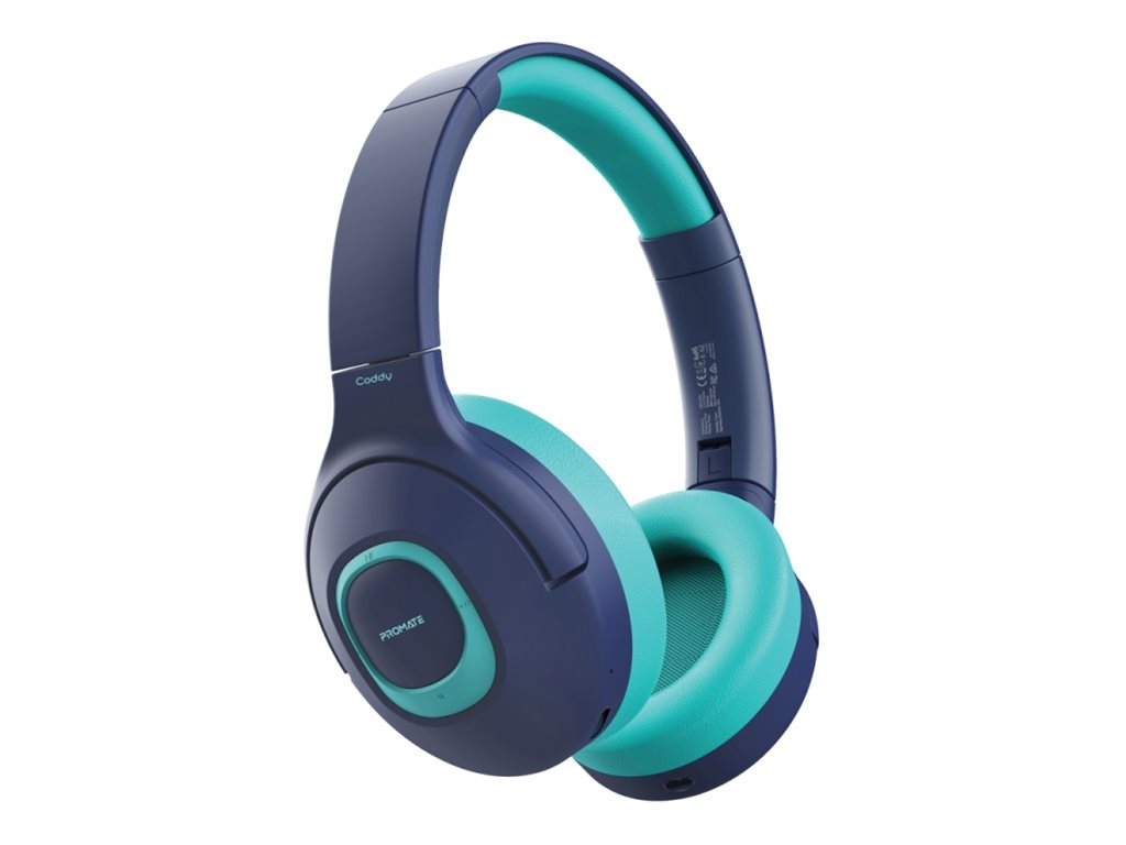 Promate Coddy headphone with mic 3.5 mm Product shot Left-angle 79600