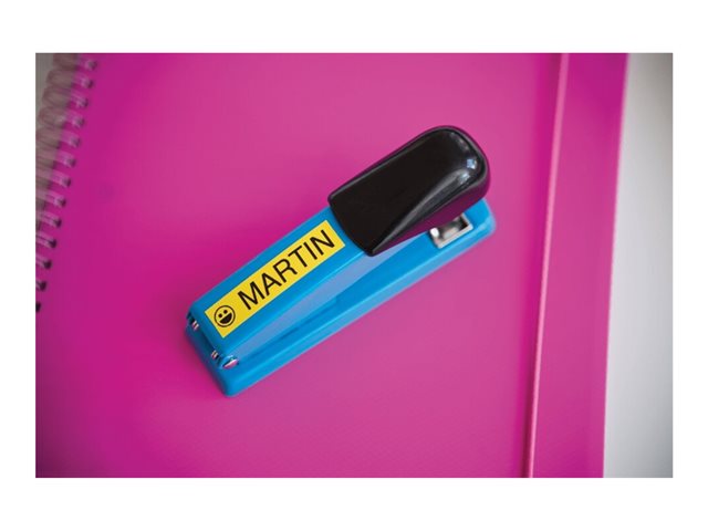 TZE-641 LAMINATED TAPE 18MM 8M BLACK ON YELLOW