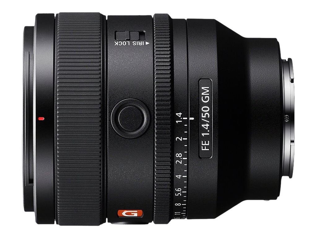 Sony FE 50mm F1.4 GM E-Mount Full Frame G Master Lens - Black