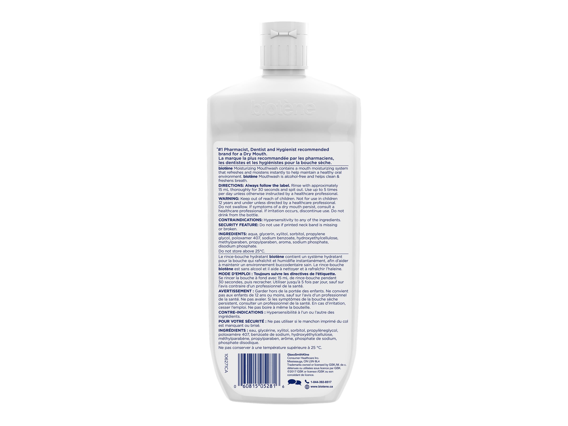 Biotene Dry Mouth Moisturizing Mouthwash - Fresh Mint - 1L