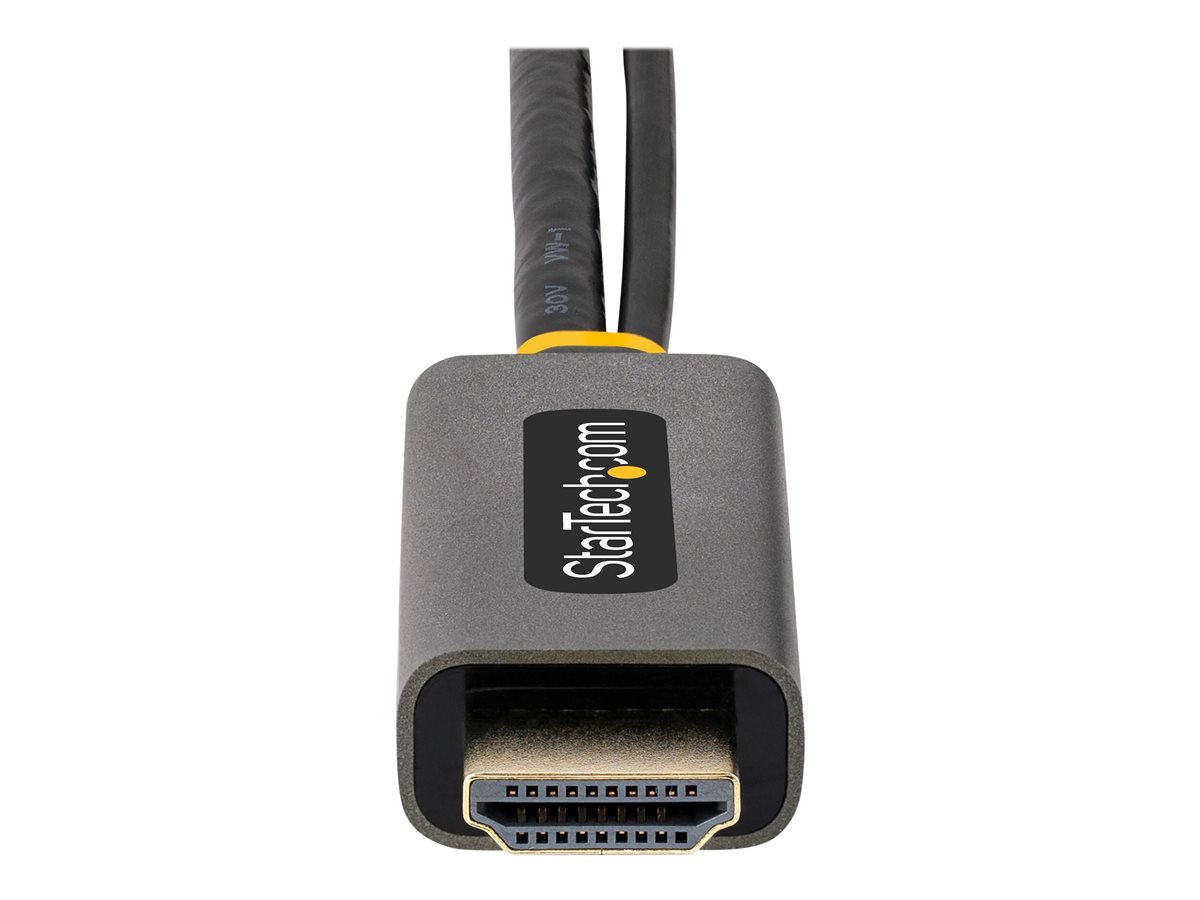 StarTech.com 1ft (30cm) HDMI to DisplayPort Adapter, Active 4K 60Hz HDMI Source to DP Monitor Adapter Cable, USB Bus Powered, HDMI 2.0 to DisplayPort Converter for Laptops/PC - Supports HDR and Ultrawide Displays (128-HDMI-DISPLAYPORT) - kabel adaptéru - DisplayPort / HDMI - 30 cm – foto 4