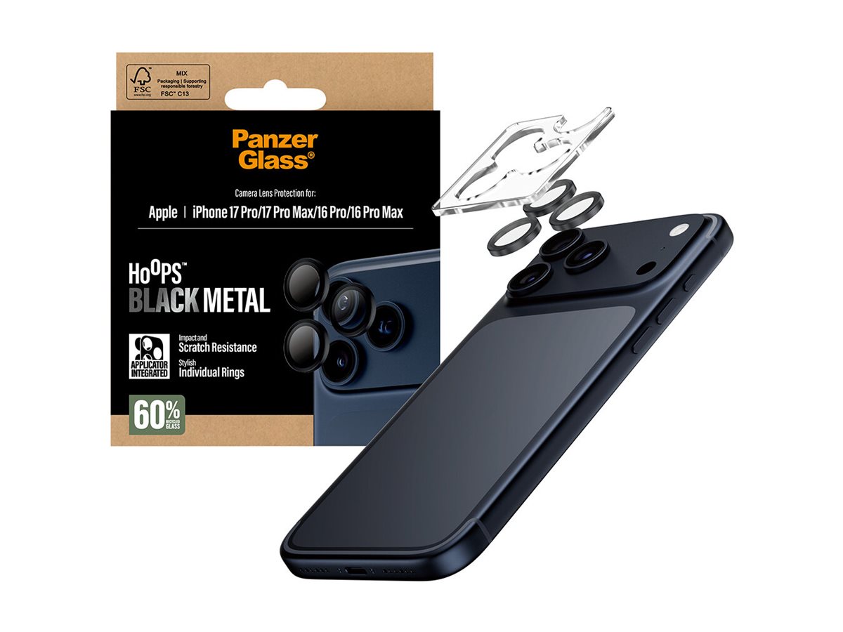 PanzerGlass Hoops Apple iPhone 17 Pro/16 Pro/15 Pro/17 Pro Max/16 Pro Max/15 Pro Max černé – foto 6