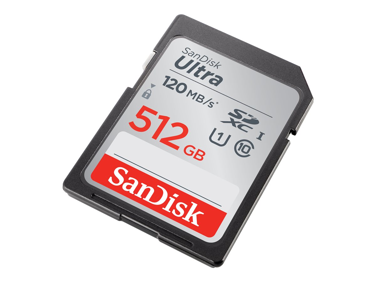 SanDisk Ultra - paměťová karta flash - 512 GB - SDXC UHS-I