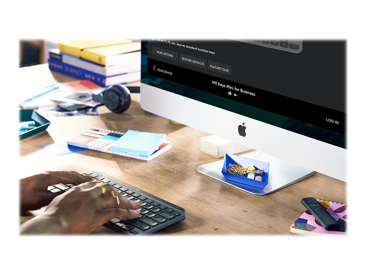 Logitech MX Keys Mini for Business - klávesnice - QWERTY - španělština - Evropa - grafit Vstupní zařízení – foto 6