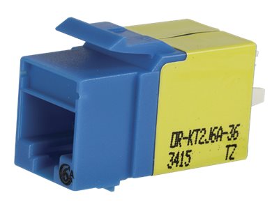 KT2 KS CAT6A JACK 25 PKBLU