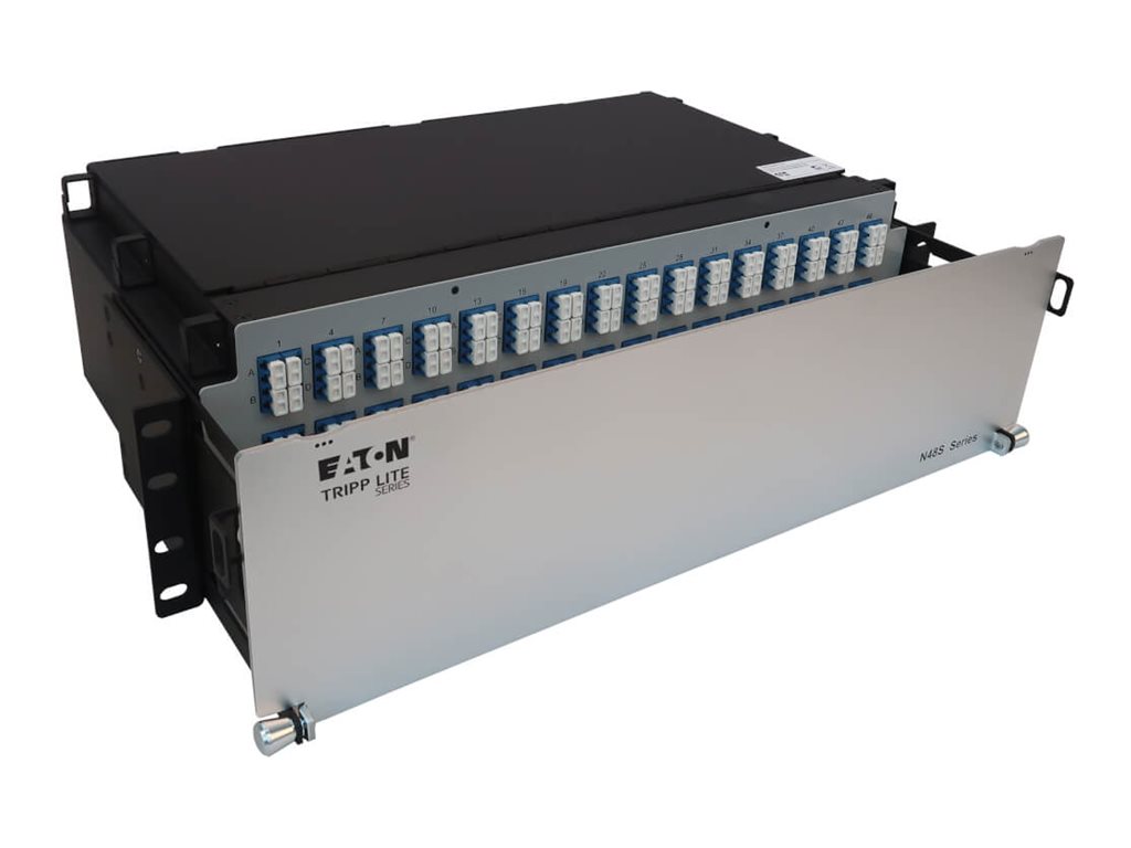 Eaton Tripp Lite Series Preloaded Fiber Patch Panel, 3U