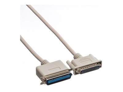 ROLINE Paralleldruckerkabel DB25 ST 1,8m Kabel & Adapter