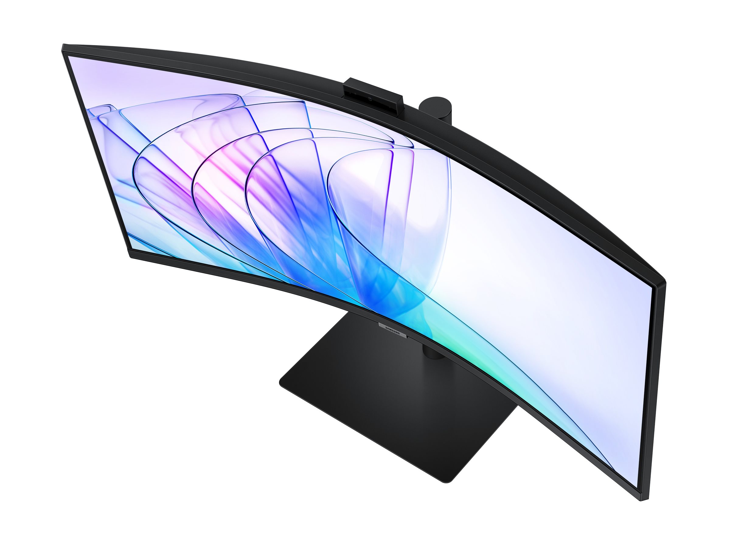 Samsung ViewFinity S6 S34C650VEE S65VC Series LED monitor curved 34 Product shot Right-angle 80003