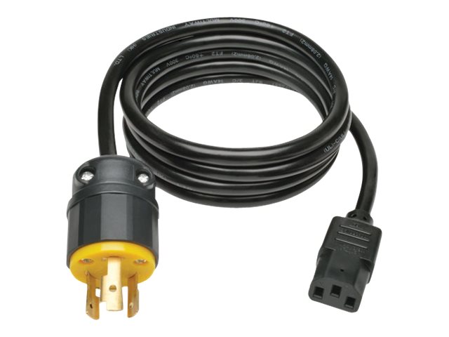 Tripp Lite 6ft Computer Power Cord Cable L6-20P to C13 Heavy Duty 15A 14AWG 6'
