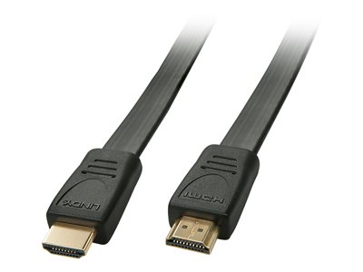LINDY HDMI 2.0 High Speed Flachbandkabel 4K60Hz 0.5m - 36995