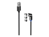 ColorWay USB-kabel Sort