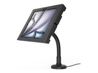 Compulocks iPad Air M2 & M3 11", Apex Enclosure Flex Arm Mount - Black mounting kit - exposed front/back camera and sensors - for tablet - black