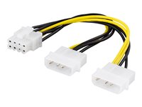 DELTACO SSI-62 Strømforsyningsadapter 30cm