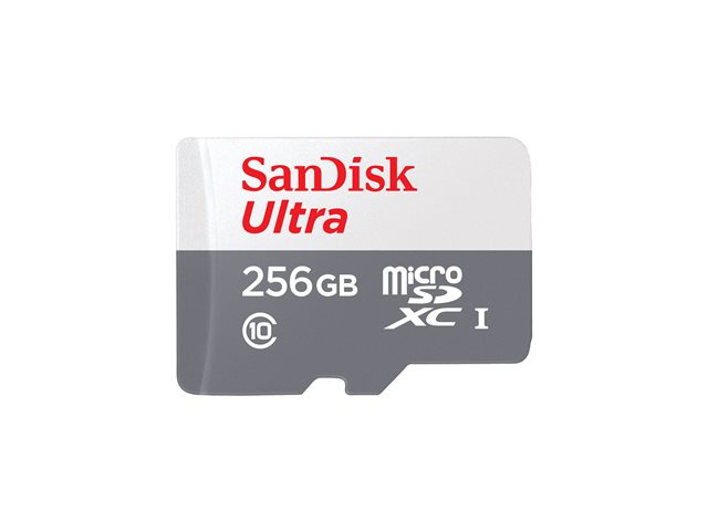 SANDISK Ultra 256GB microSDXC 100MB/s SDSQUNR-256G-GN3MN