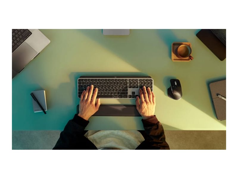 Logitech Master Series MX Keys S Combo for Mac keyboard and mouse set full size QWERTY Usage / lifestyle Front 72635