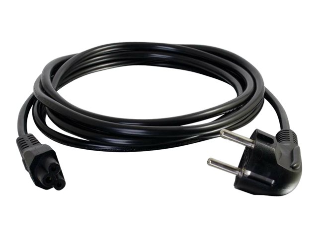 C2G Laptop Power Cord - elektrický kabel - IEC 60320 C5 do power CEE 7/7 - 3 m – foto 2