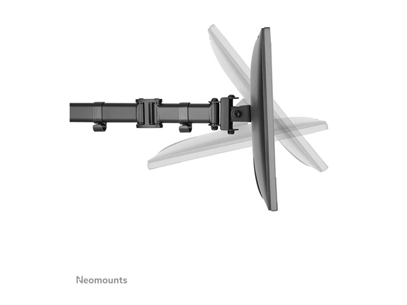 NEOMOUNTS Flat Desk Mount 1 screen Black