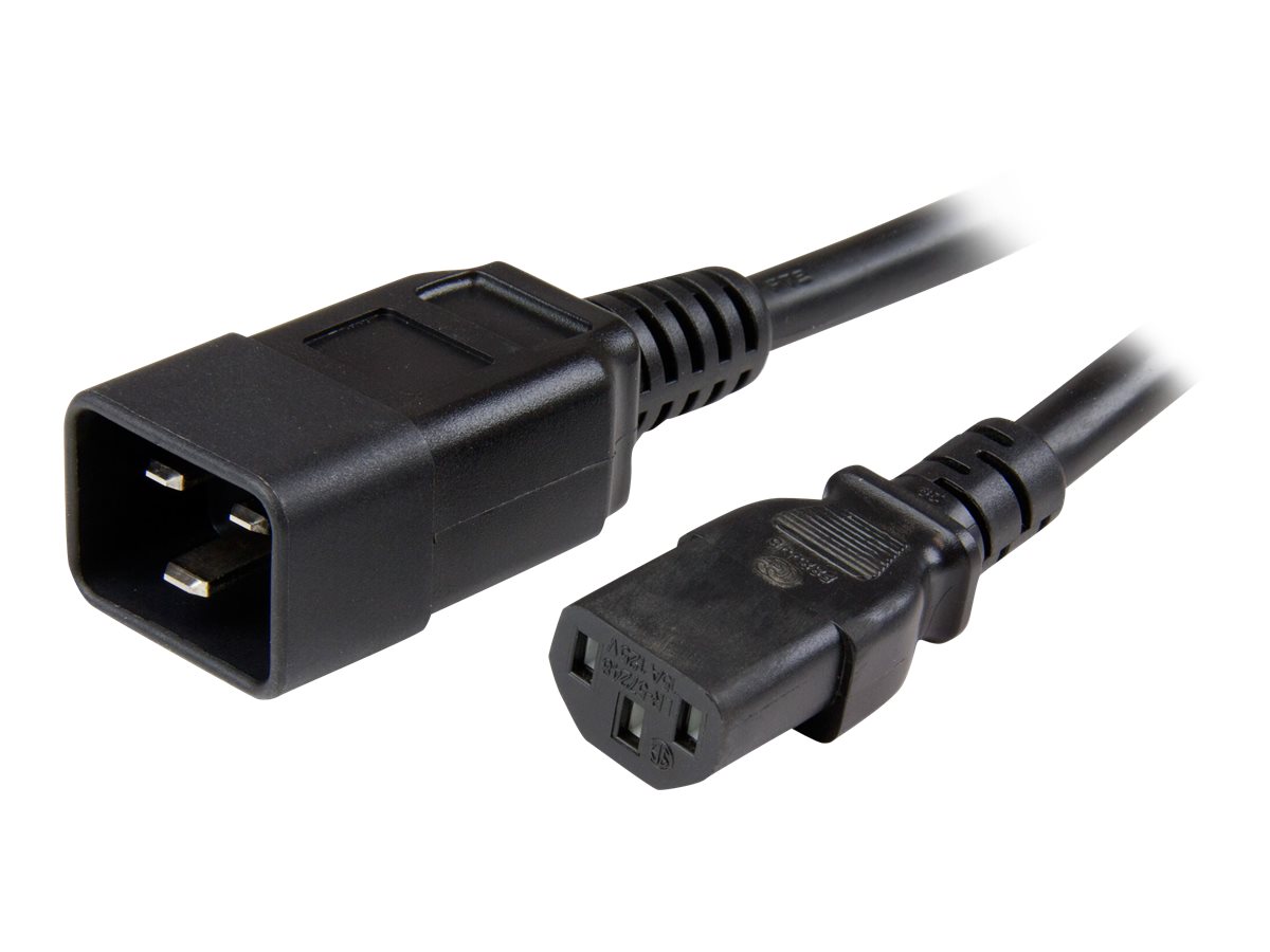 StarTech.com 3 ft Heavy Duty 14 AWG Computer Power Cord