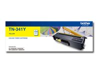 Brother TN341Y yellow original toner Product shot Front 76350