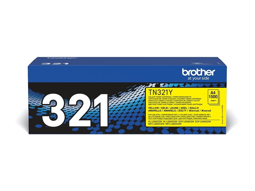 Brother Tn321y Yellow Original Toner Cartridge