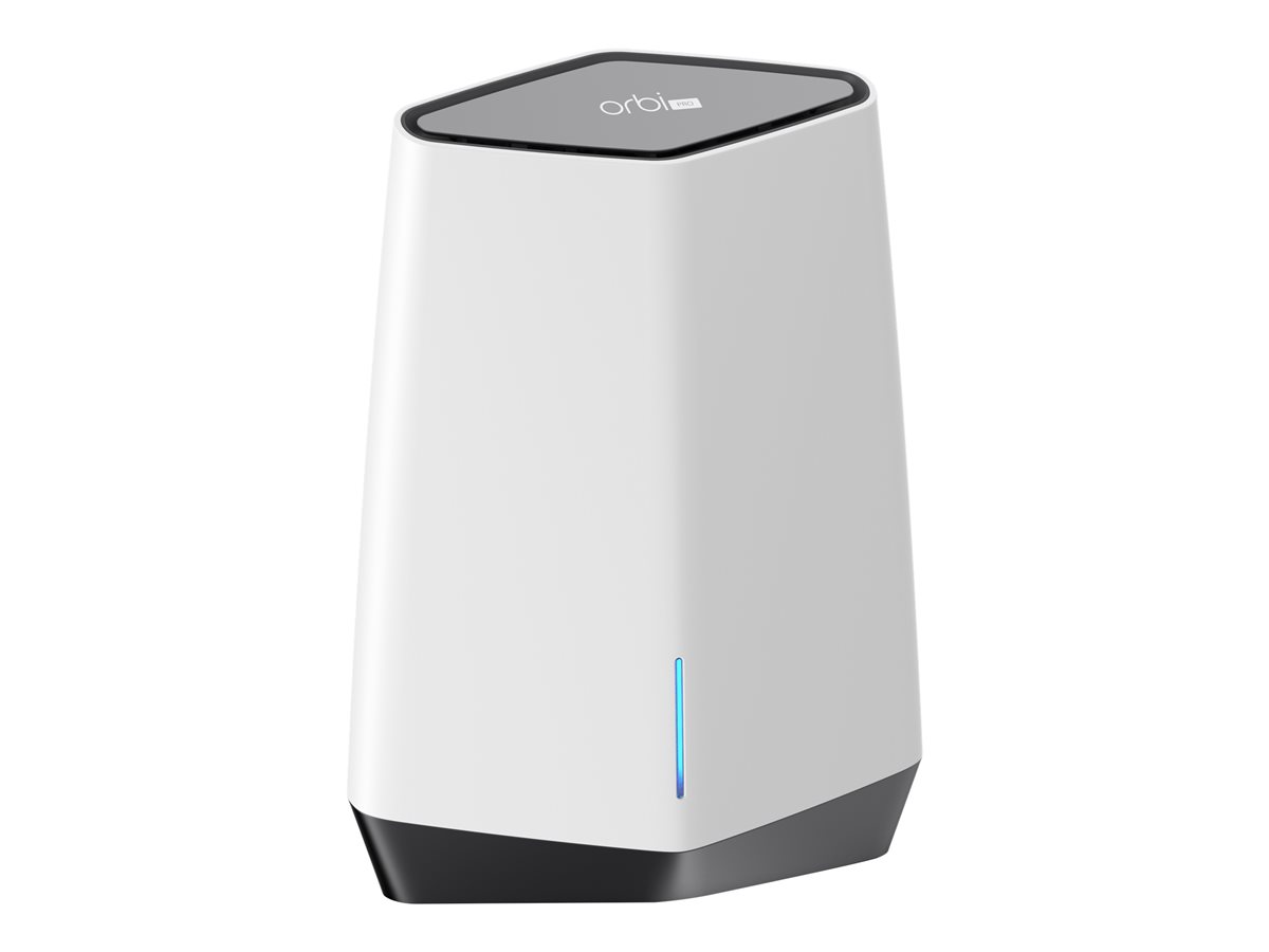 NETGEAR Orbi Pro WiFi 6 - AX6000 Tri-band WiFi System - bezdrátový router - Wi-Fi 6 - desktop, pro připevnění na zeď, montáž na strop – foto 4
