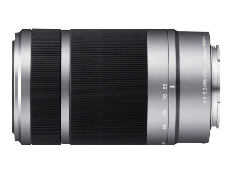 Sony NEX Lens 55-210mm f/4.5 - 6.3 - Silver