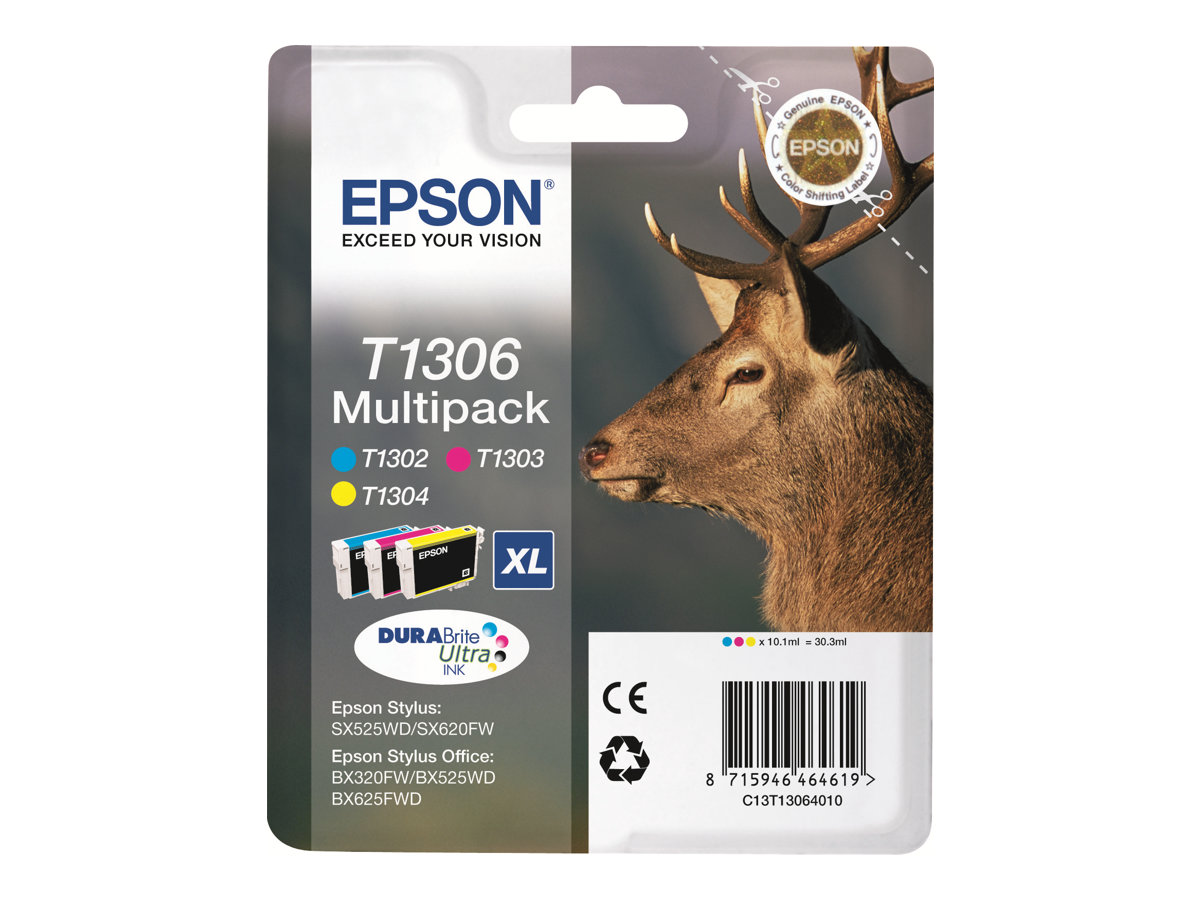 EPSON 1LB ink multipack T130 BLISTER w/s
