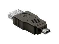 Adapter USB mini male > USB 2.0-A female