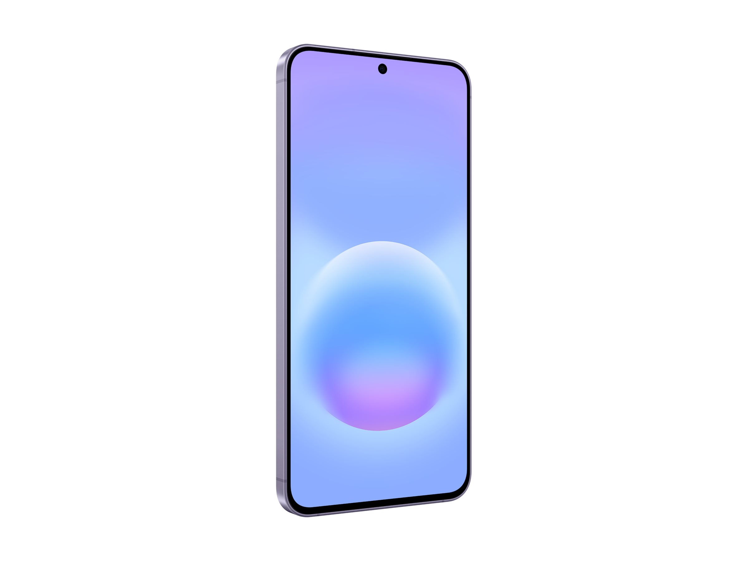 Samsung Galaxy A57 awesome lilac 5G smartphone 256 GB Product shot Right-angle 80000