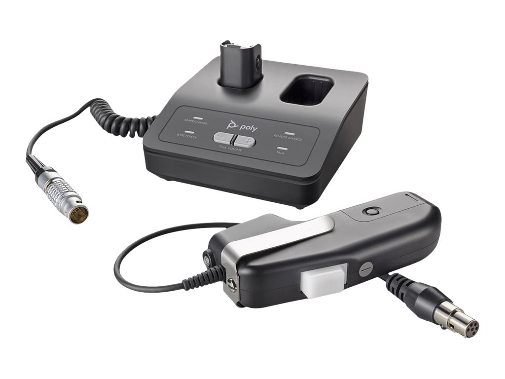 Poly CA 22CD-DC - Cordless PTT (push-to-talk) headset adapter for headset