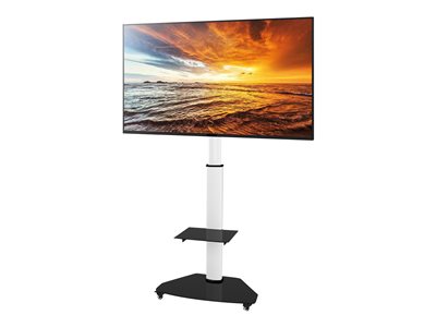 TECHLY TV Trolley weiss fuer LCD TV