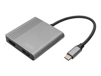 DIGITUS Videoadapterkabel HDMI / USB Grå