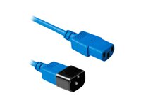 MicroConnect Strøm IEC 60320 C13 Strøm IEC 60320 C14 Blå 1.8m Strømkabel