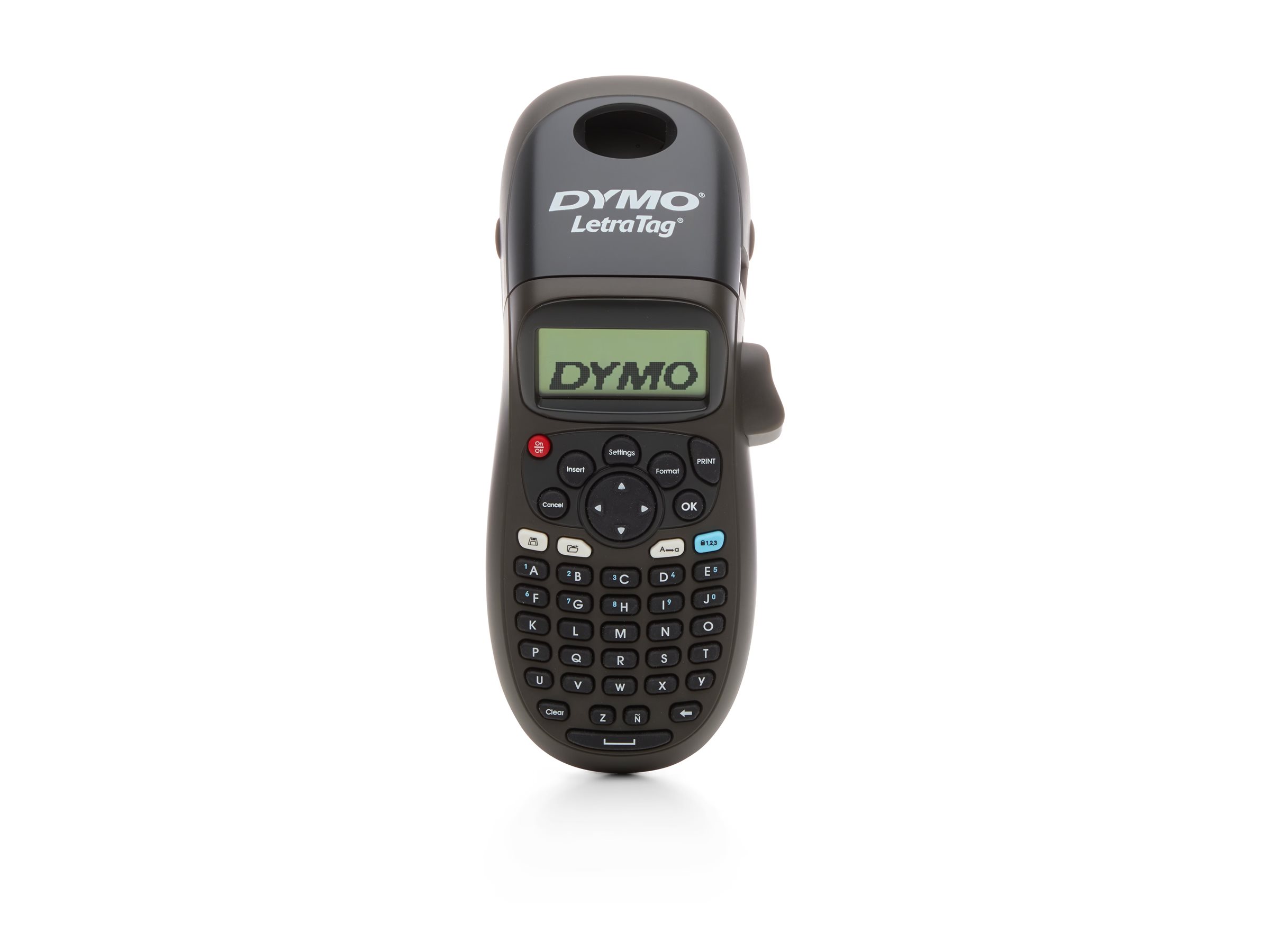 DYMO LetraTag 100H labelmaker B/W direct Product shot Front 79950