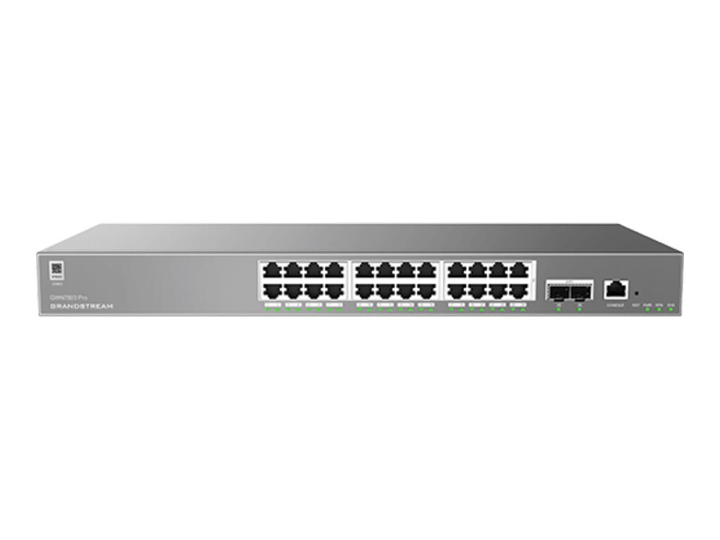 Grandstream GWN7800 Series, switch, 24 ports, Managed, rack-mountable