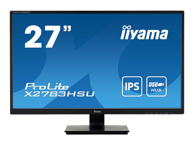 IIYAMA X2783HSU-B6 27inch IPS FHD 300cd/m2 4ms D-Sub HDMI DP USB2.0x2