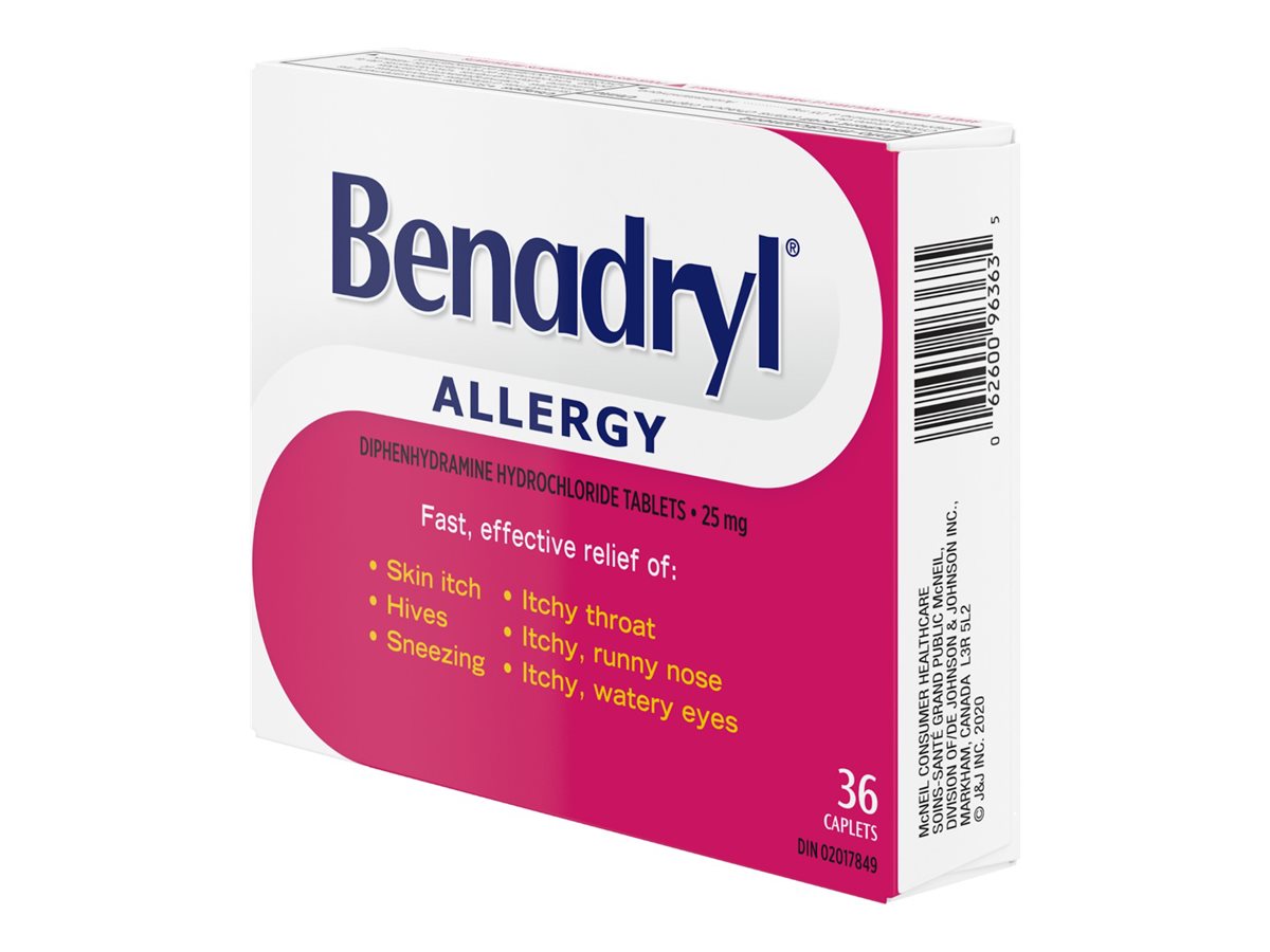 Benadryl Allergy Caplets