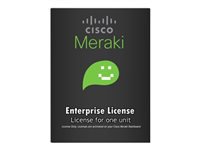 Cisco Meraki Enterprise - Licence d'abonnement (1 an) + 1 Year Enterprise Support - 1 switch - pour P/N: MS120-8FP-HW