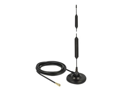 DELOCK GSM-Antenne SMA 5,0dBi Standfuß magnetisch out Wireless Network