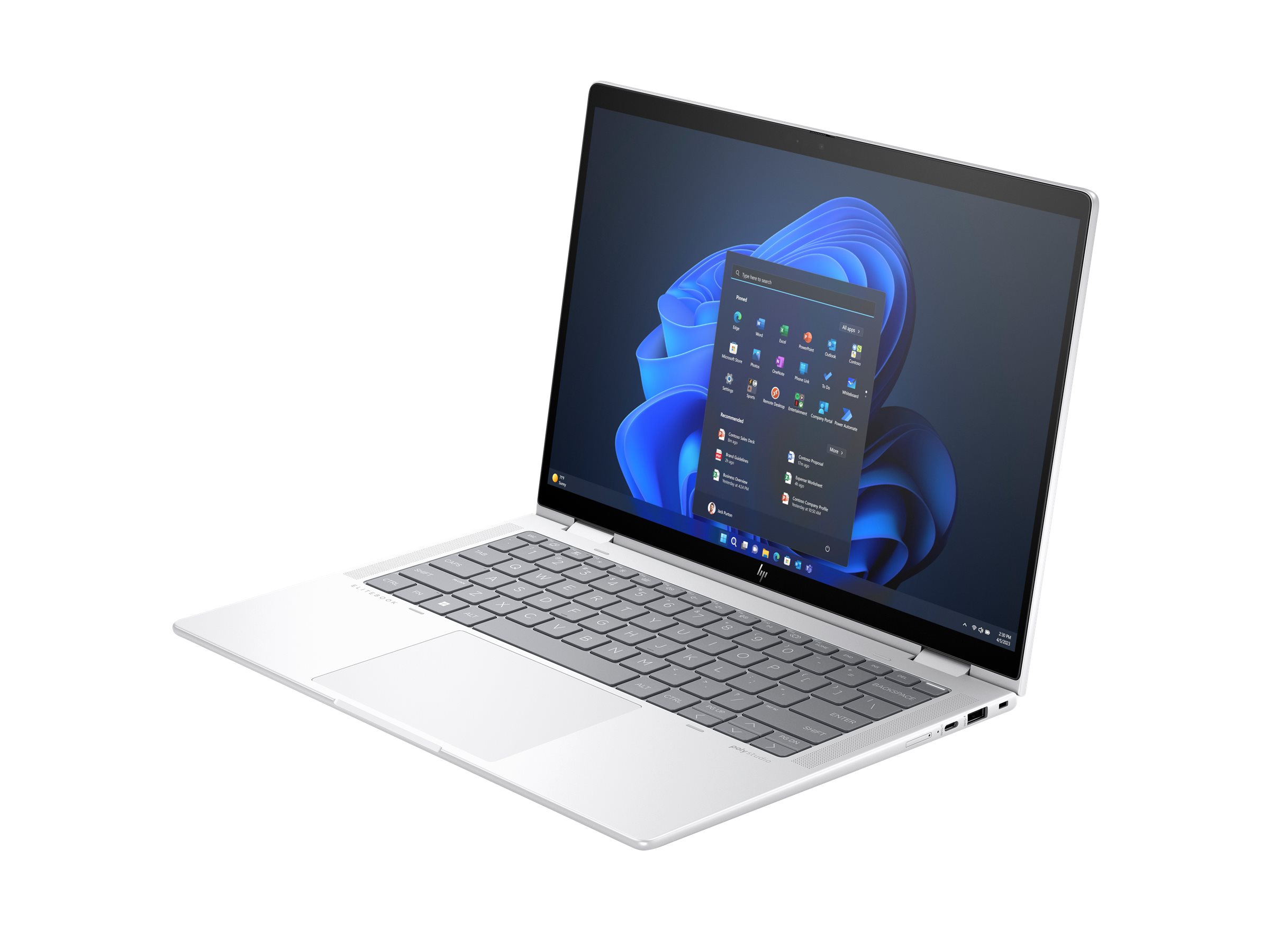 HP Elite x360 1040 G11 Notebook - AI Ready - 14" - Intel Core Ultra 7 - 155H - 16 GB RAM - 512 GB SSD - UK - with HP Wolf Pro Security Edition (1 year)