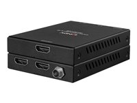 Extender HDMI 4K60 & IR Cat.6 50m avec PoC & Loop Out