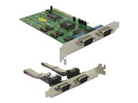 DeLock PCI Card 4x Serial Seriel adapter PCI 1Mbps