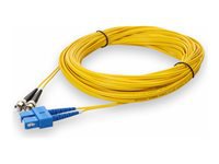AddOn 30m SC to ST OS1 Yellow Patch Cable