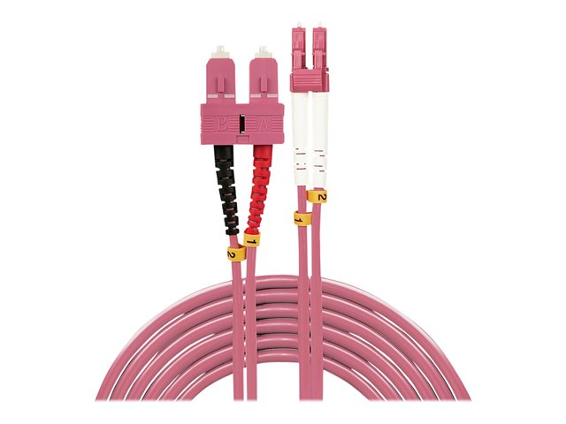 LINDY Optic Cable LC/SC OM4 1m