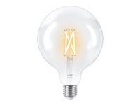 WiZ LED-filament-lyspære 6.7W A++ 806lumen 2700-6500K Køligt hvidt/varmt hvidt lys