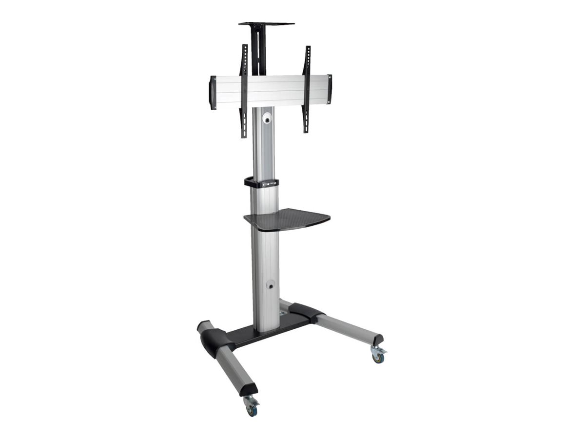 Tripp Lite Mobile TV Floor Stand Cart Height-Adjustable LCD 32-70" Display