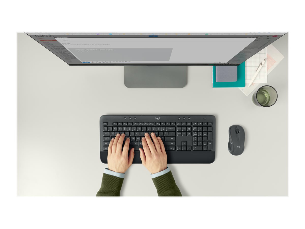 LOGITECH MK545 Adv Keybrd&Mouse US INTL – foto 7