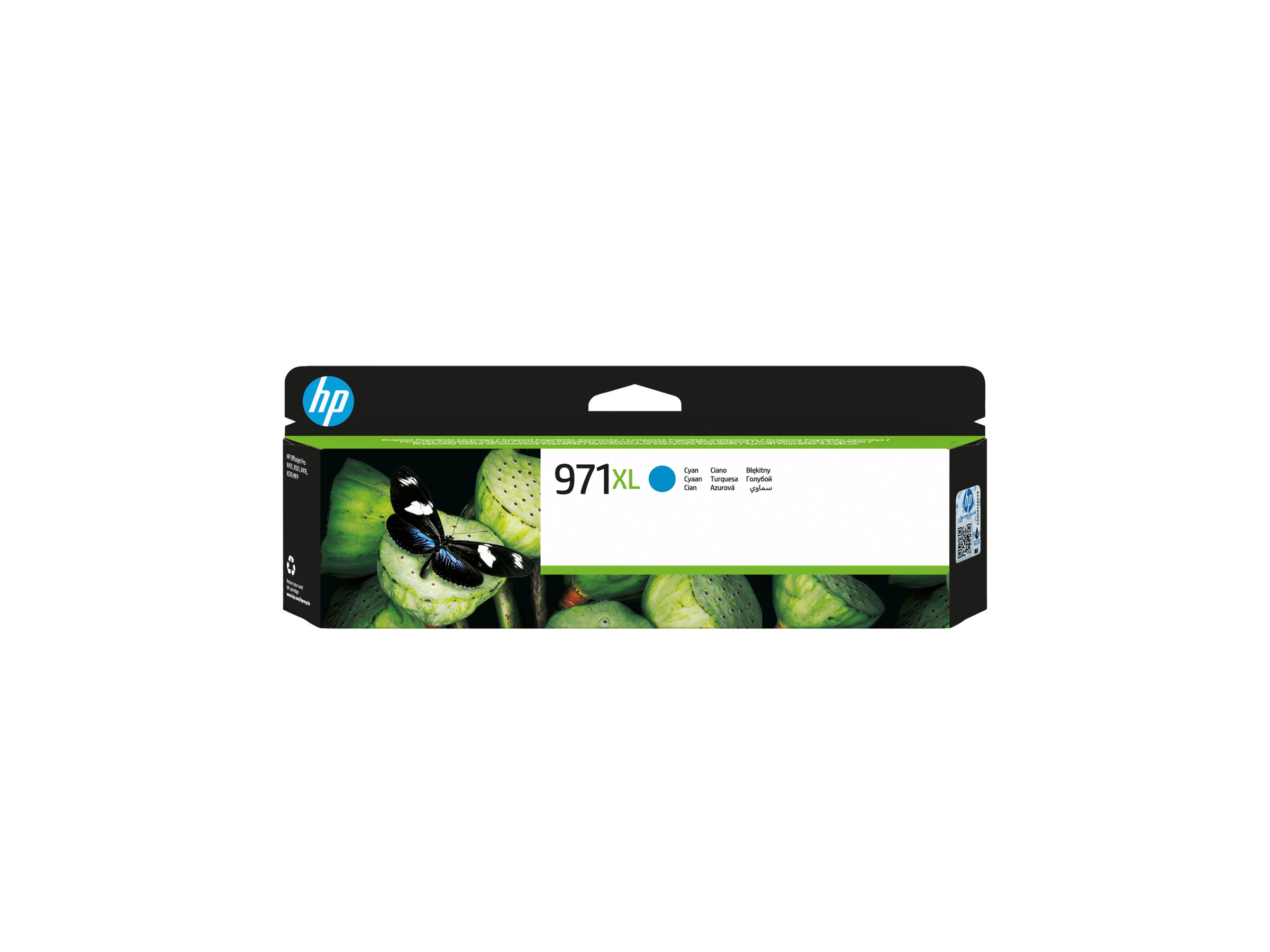 HP 971XL Ink Cyan