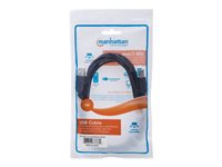 Manhattan USB-A to USB-B Cable, 3m, Male to Male, 480 Mbps (USB 2.0), Hi-Speed USB, Black, Lifetime Warranty, Polybag - USB c