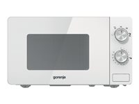 Gorenje Mikrobølgeovn Fritstående 800W 20liter Hvid